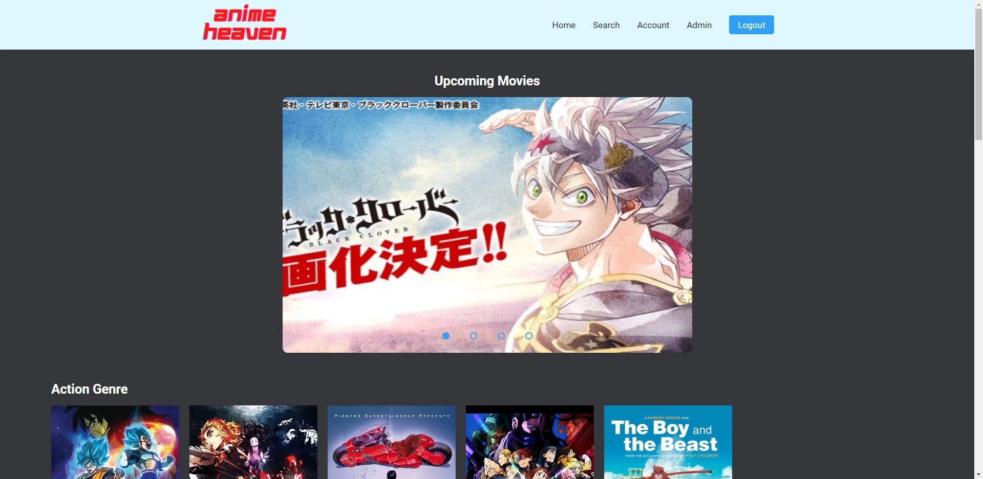 Anime Heaven Screenshot